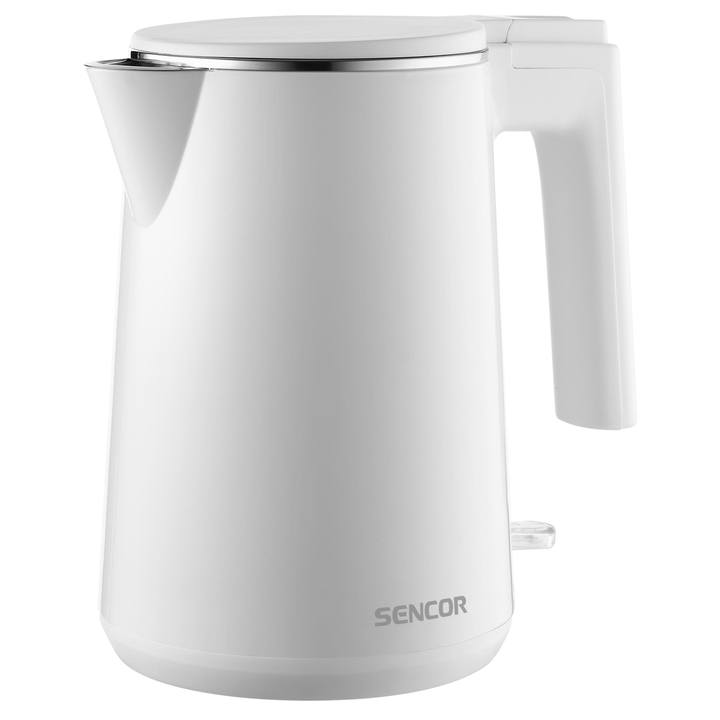 Rýchlovarná kanvica SENCOR SWK 0155WH biela, objem 1 l 1