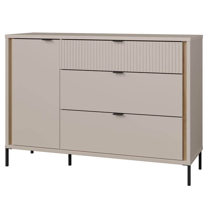 Komoda SERAVEL L piesková/dub mauvella 1