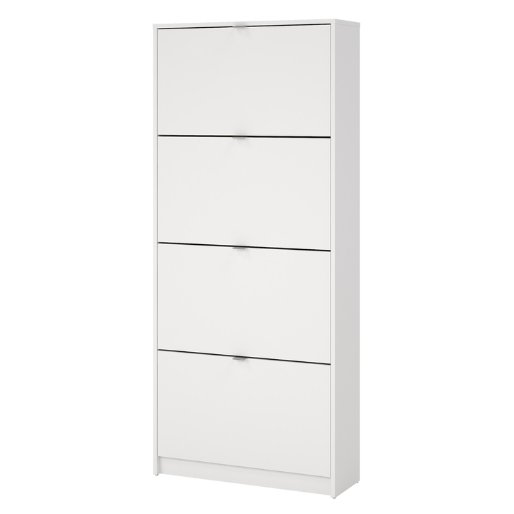 Skrinka na topánky SEVERNE 6 biela 1