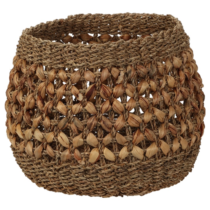 Košík SHAE M morská tráva a vodný hyacint 1