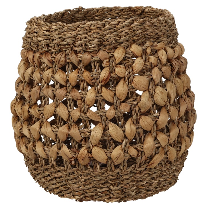 Košík SHAE S morská tráva a vodný hyacint 1