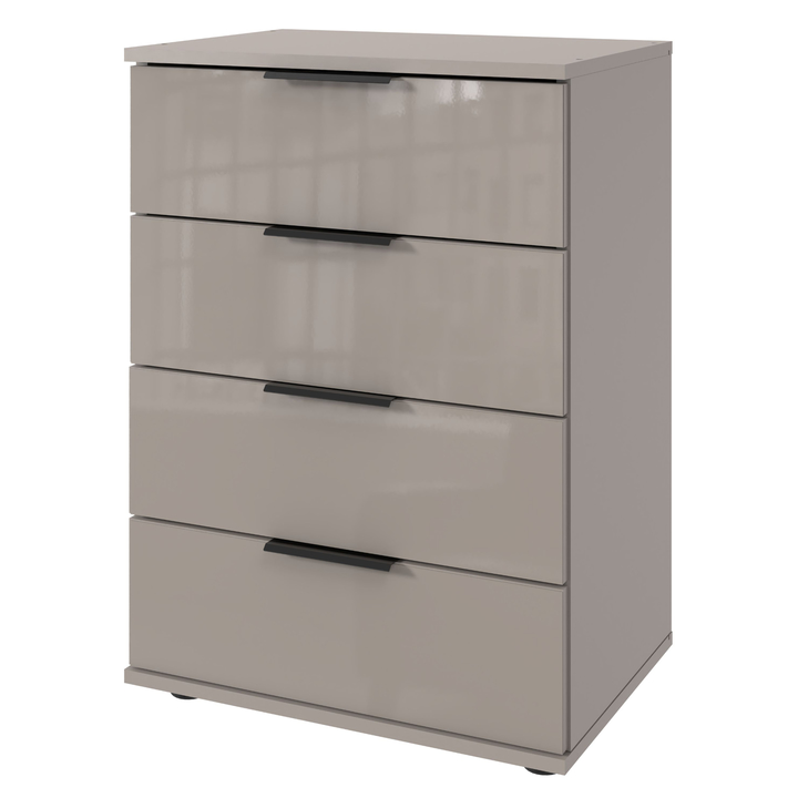 Komoda SHANIA IX sivá, 4 zásuvky 1