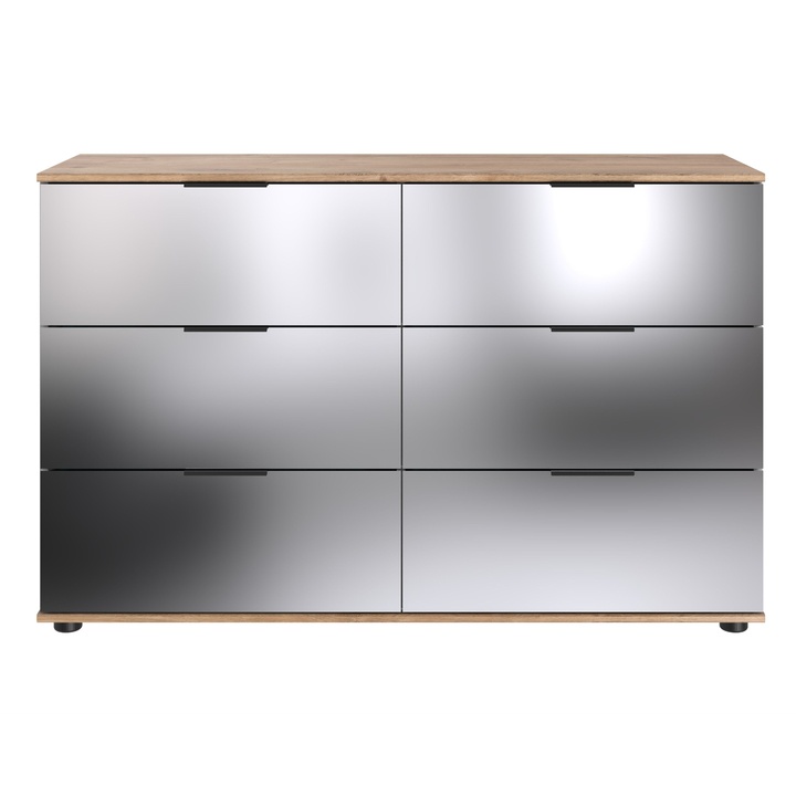 Komoda SHANIA X dub, 6 zásuviek 1