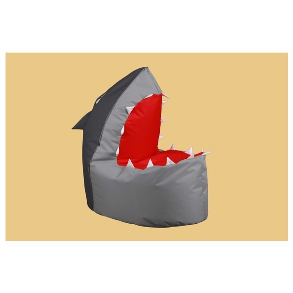 Sedací vak SHARK 1 sivá 1