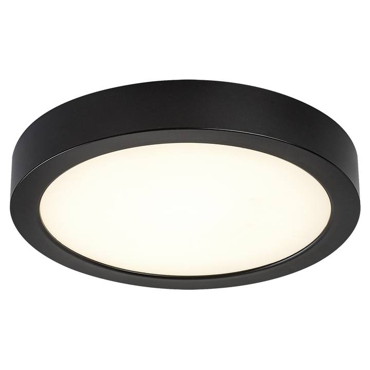 Vonkajšie stropné svietidlo SHAUN PLUS čierna, priemer 22 cm 1