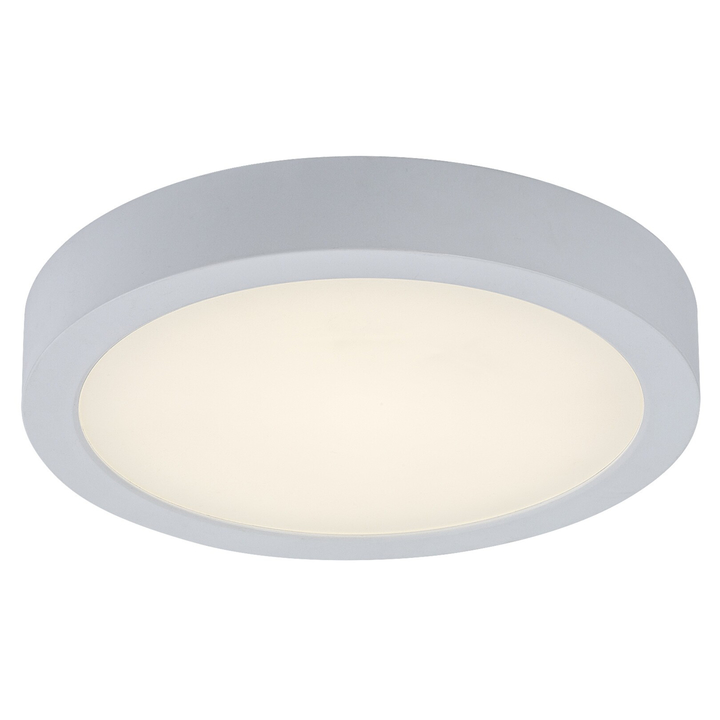 Vonkajšie stropné svietidlo SHAUN PLUS biela, priemer 22 cm 1