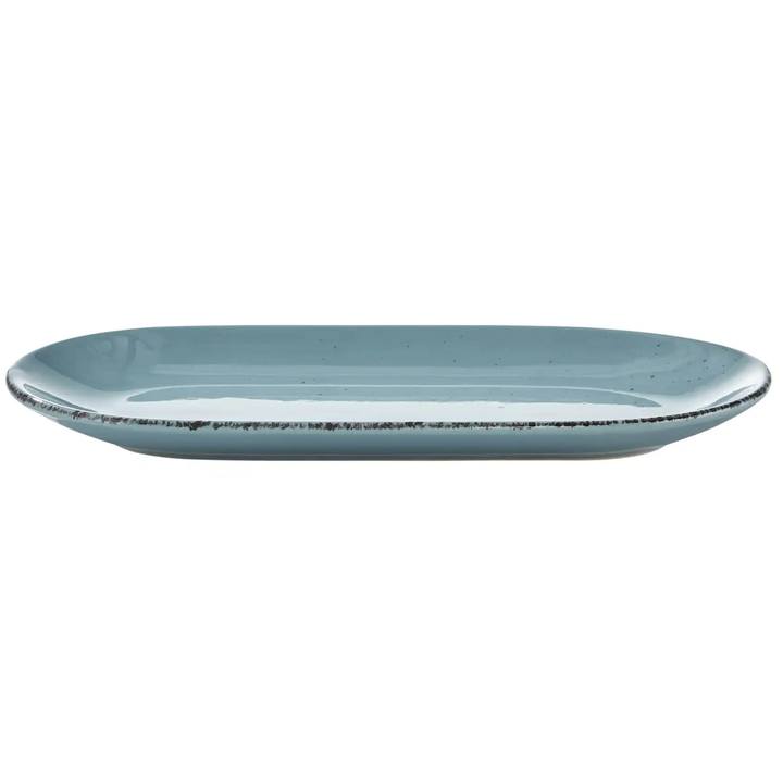 Servírovací tanier SIENA tyrkysová, šírka 25 cm 1