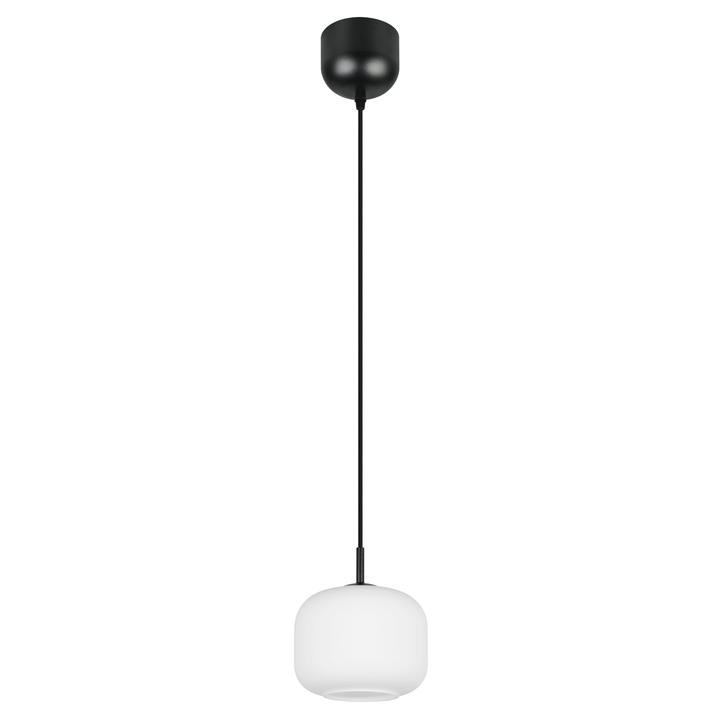 Závesné svietidlo SIGNE biela/čierna, priemer 15 cm 1