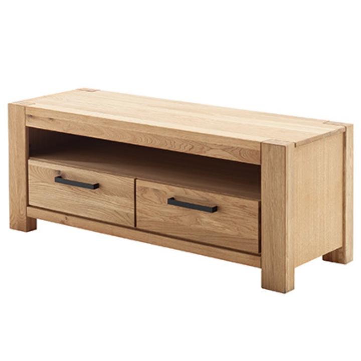 TV komoda SILIAS, šírka 130 cm dub divoký 1