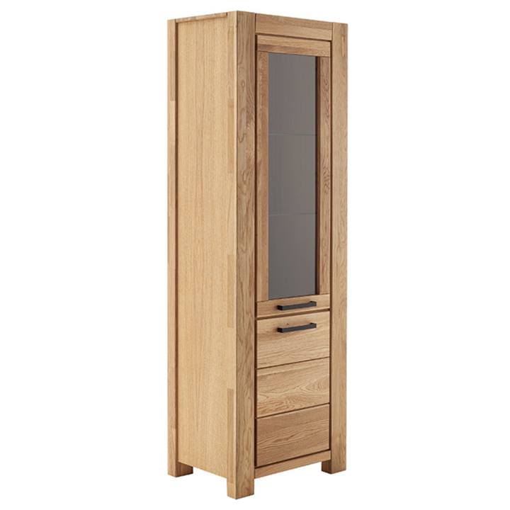 Vitrína SILIAS pravá, dub divoký 1