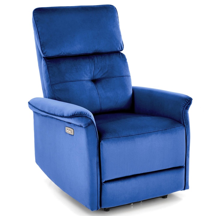 Relaxačné kreslo SIMAR modrá 1