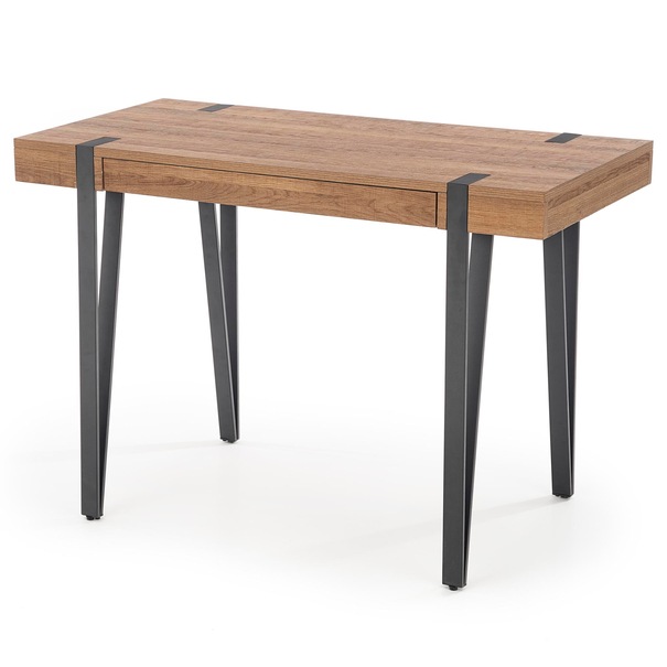 Písací stôl SIMBA orech/čierna 1