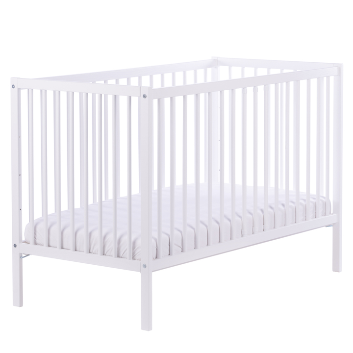 Detská postieľka SIMPLE biela, 60x120 cm 1