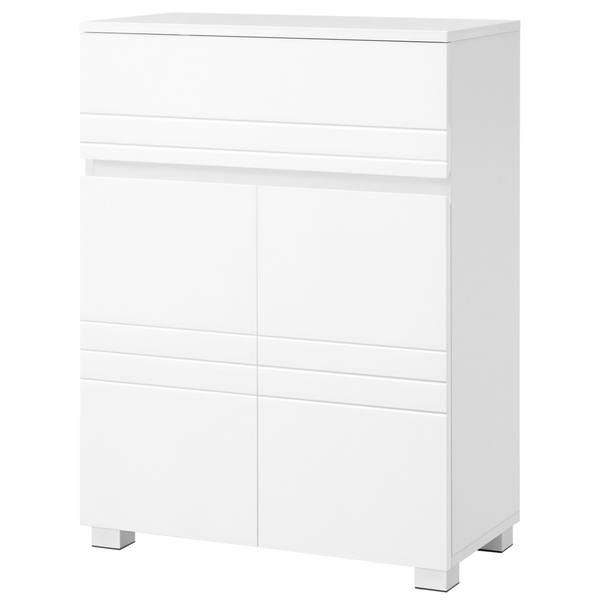 Kúpeľňová skrinka SINK biela vysoký lesk 1