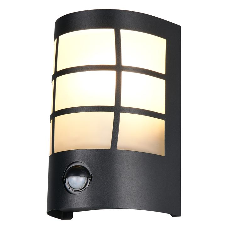 Vonkajšie nástenné svietidlo SINTRA čierna/biela 1