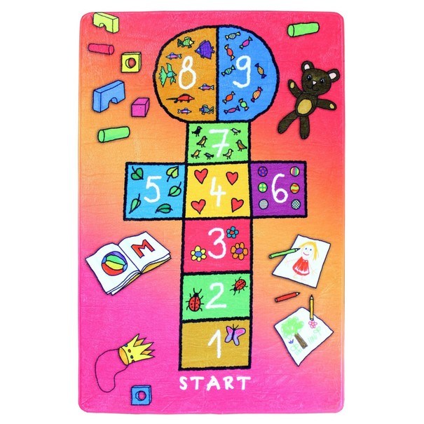 Detský koberec SKÁKACÍ PANÁK viacfarebná, 140x200 cm 1