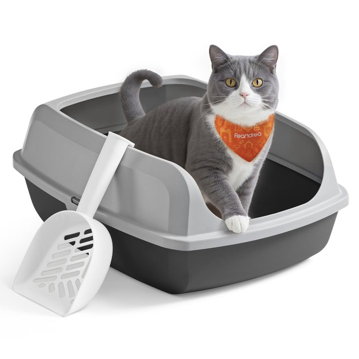 Mačacia toaleta SLATE sivá 1