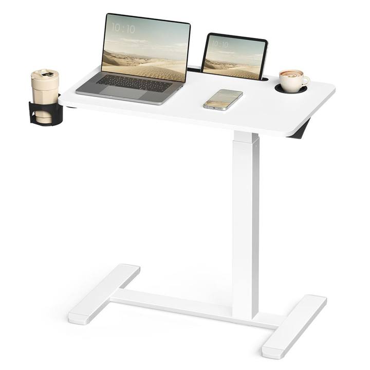 Mobilný pracovný stôl SLOT 2 biela 1