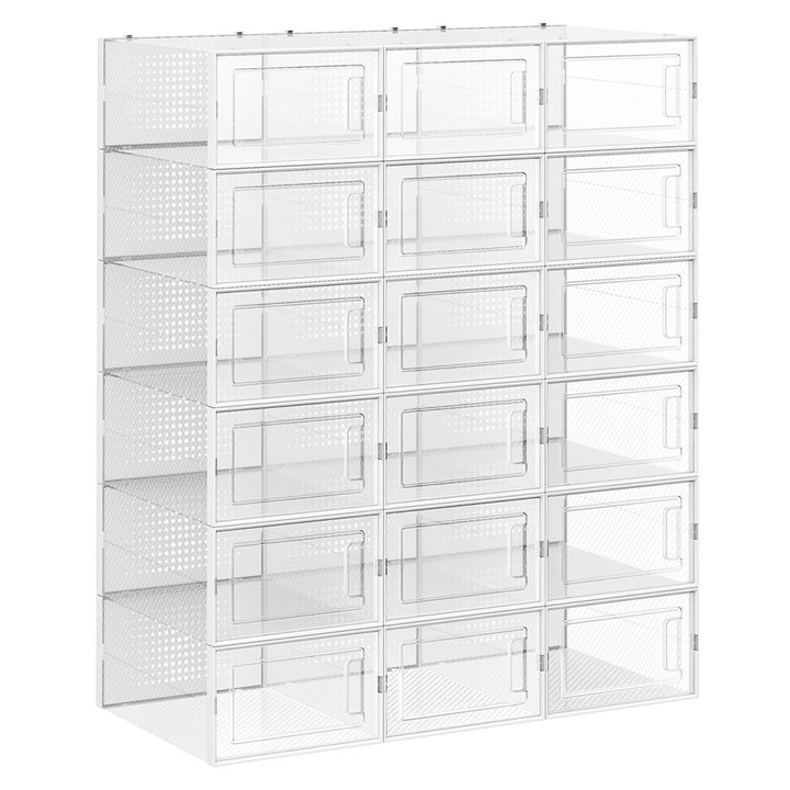 Sada úložných boxov SLOT priehľadná, 18 ks 1