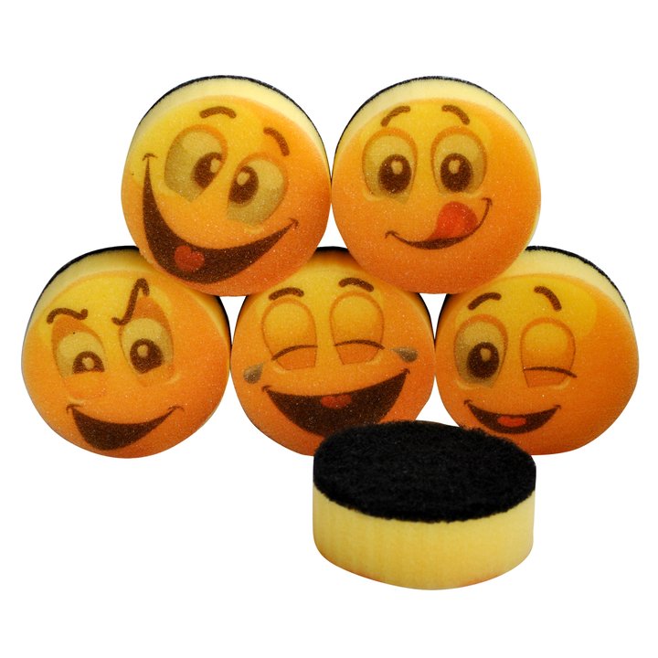 Sada hubiek na riad SMILE rôzne motívy, 6 ks 1