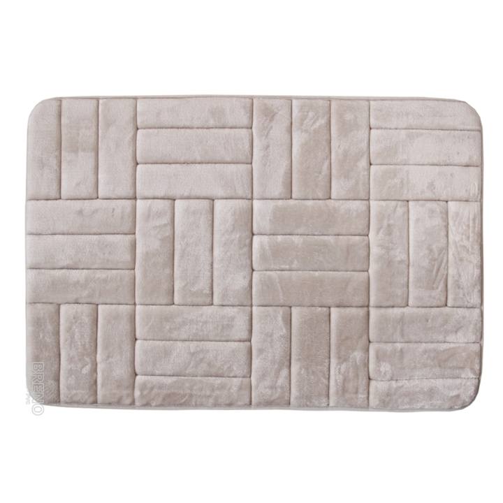 Kúpeľňová predložka SOFT 5 krémová, 50x80 cm 1