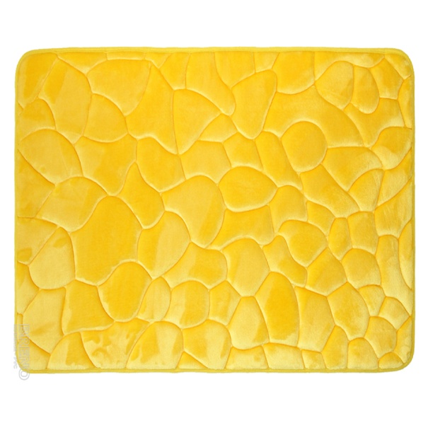 Kúpeľňová predložka SOFT 9 žltá, 40x50 cm 1