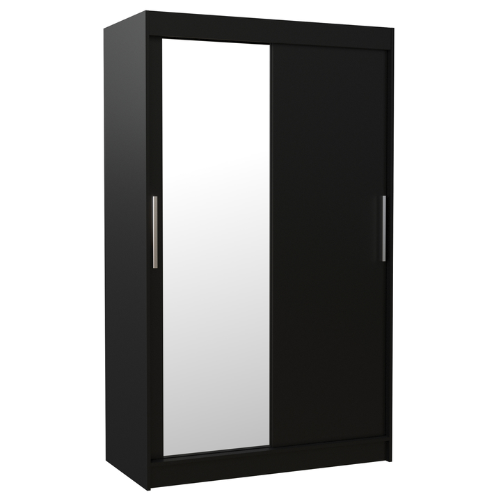 Šatníková skriňa SOLAL čierna 1