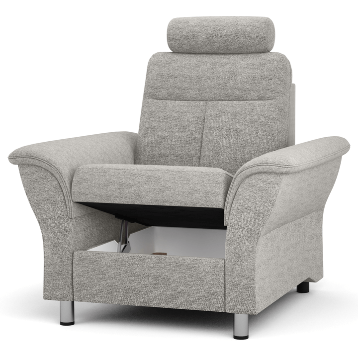 Kreslo SOLANO LOFT sivá 1