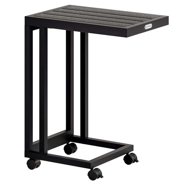 Prístavný stolík SOLED čierna 1