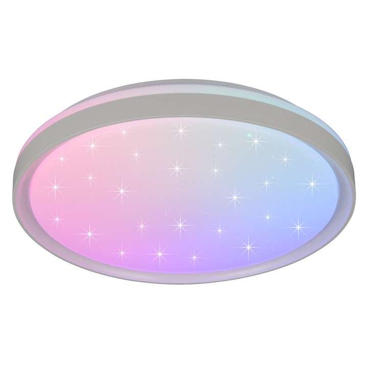 Stropné LED RGB svietidlo SOLIT biela 1