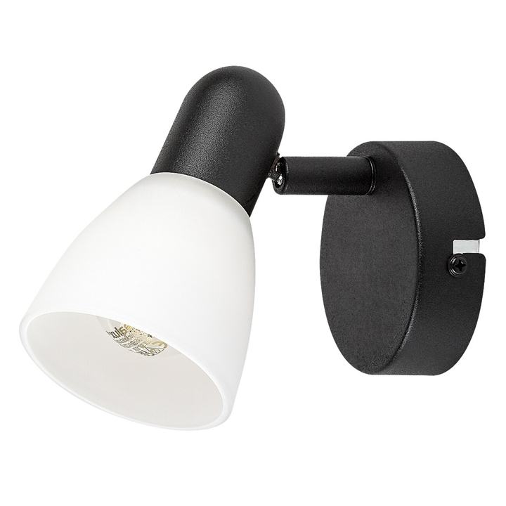 Bodové svietidlo SOMA čierna/biela 1