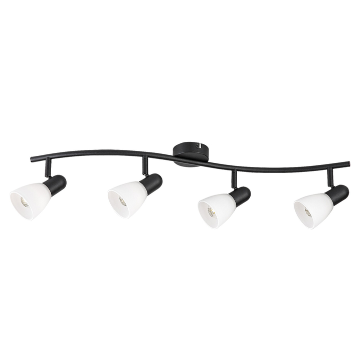 Bodové svietidlo SOMA čierna/biela 1