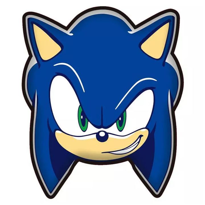 Vankúš SONIC modrá 1