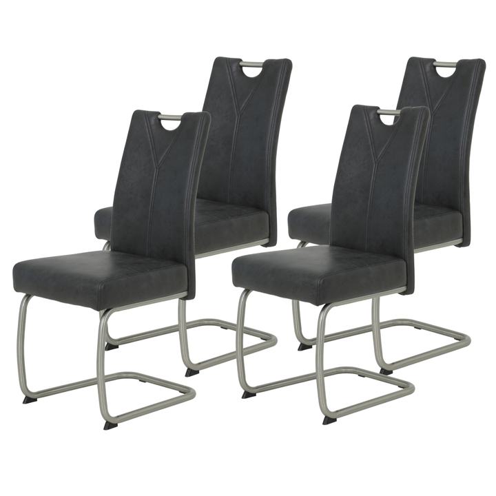 Jedálenská stolička SOPHIA S antracitová, 4 ks 1