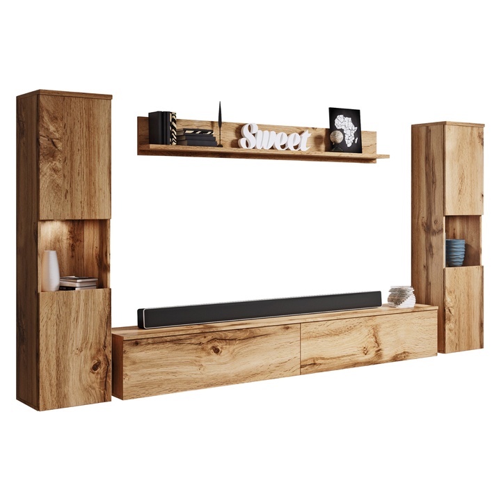 Obývacia stena SORIA XL dub wotan 1