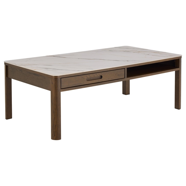 Konferenčný stolík SOUTHAMPTON 130 krémová/dub 1