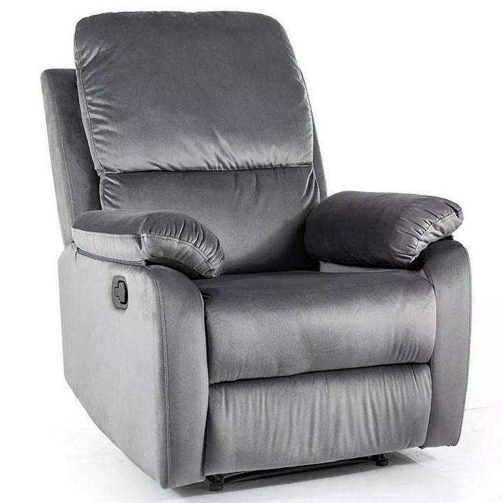 Relaxačné kreslo SPINCIR sivá 1