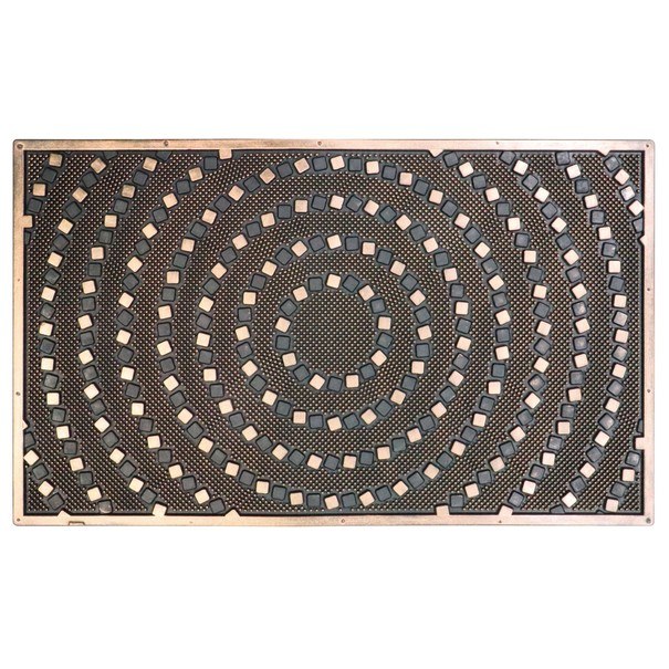 Rohožka ŠPIRÁLA 45x75 cm, vzor špirály 1
