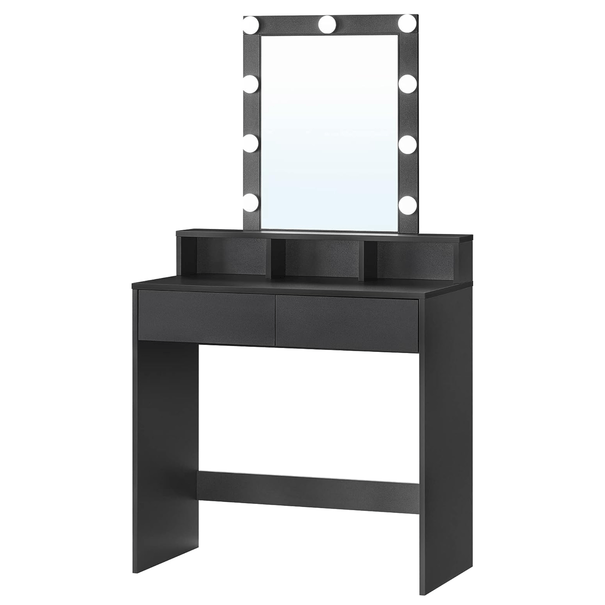 Toaletný stolík SPOCANE čierna 1