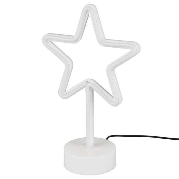 Stolná LED lampa STAR biela 1