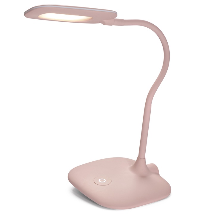 Stolná LED lampa STELLA ružová 1