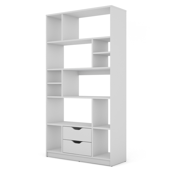 Knihovna STEN 1 biela 1