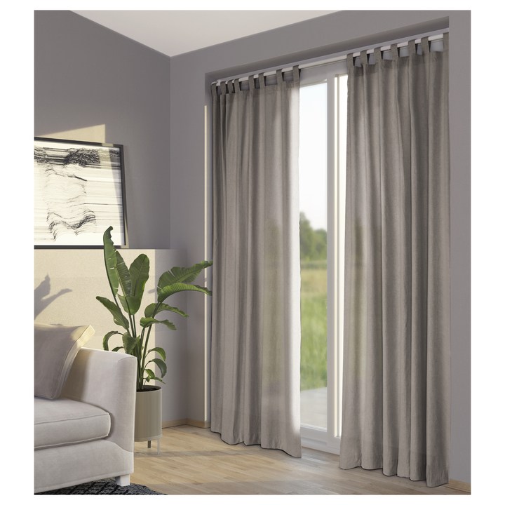 Záves STONEWASHED taupe 1