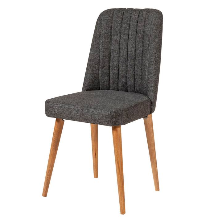 Jedálenská stolička STORMI antracitová/borovica atlantic 1