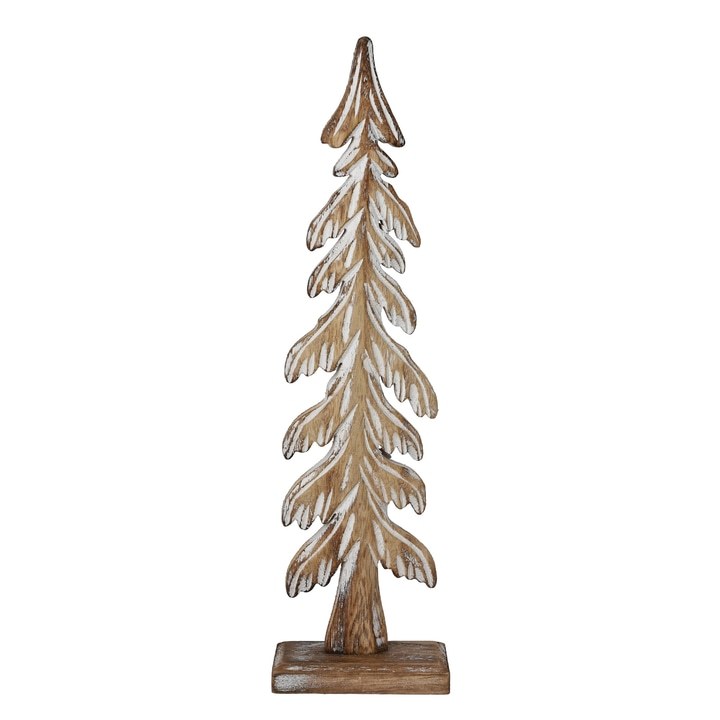 Dekorácia stromček SULLIVAN drevo, výška 36 cm 1