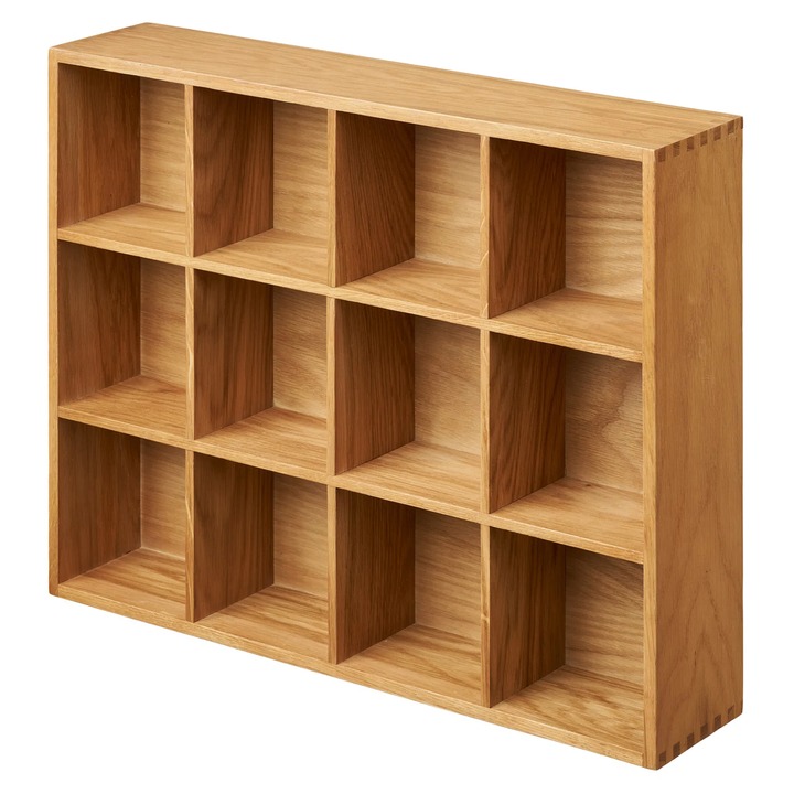 Nástenný regál SURAO dub 1