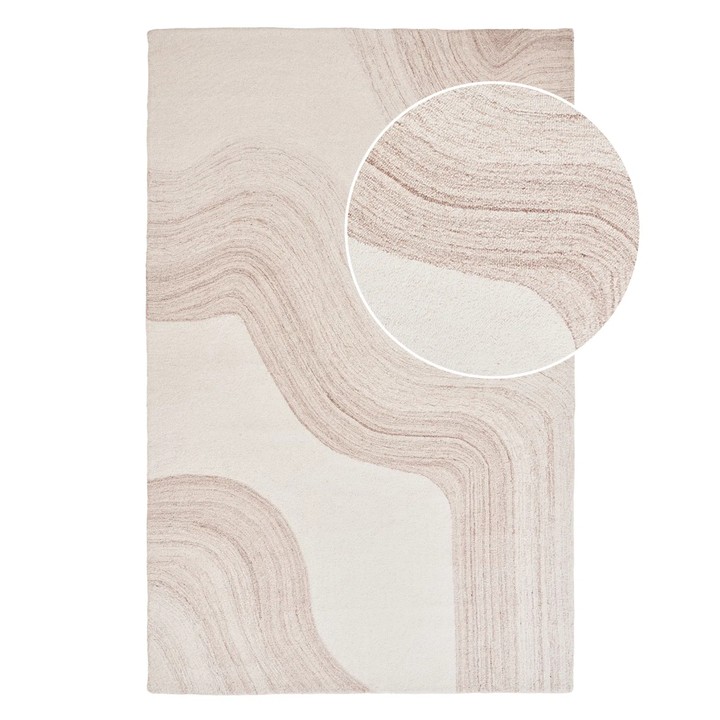 Koberec SURAT béžová/svetlohnedá, 160x230 cm 1