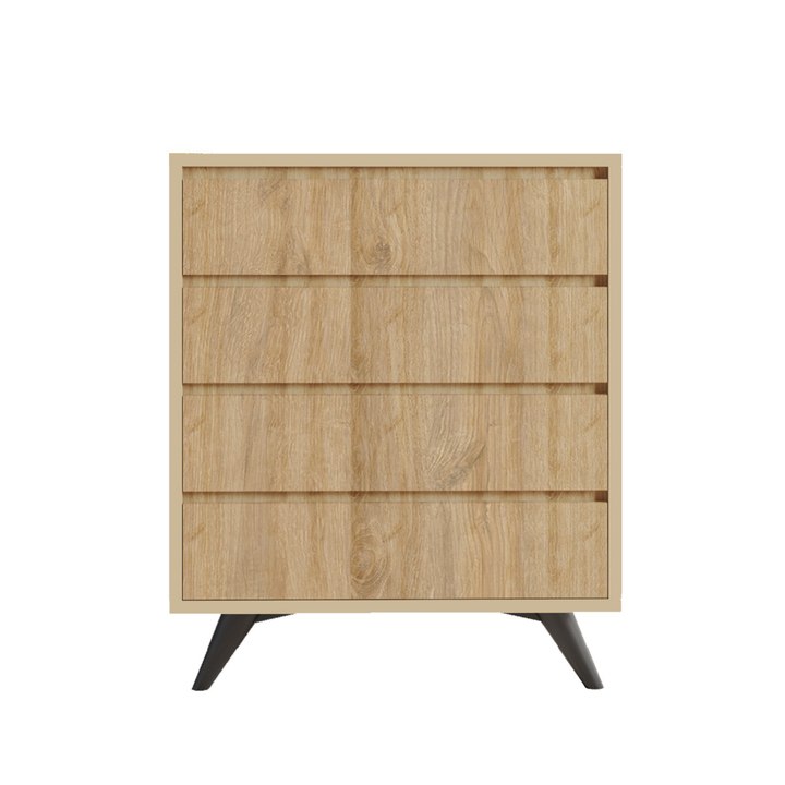 Komoda SUVERA dub svetlý 1