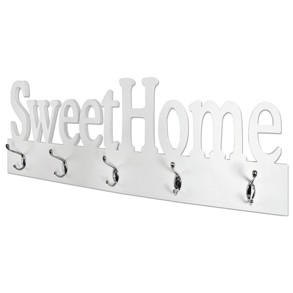 Vešiak na kabáty SWEET HOME biela 1