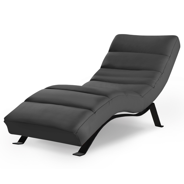 Leňoška SWING BLACK antracitová 1